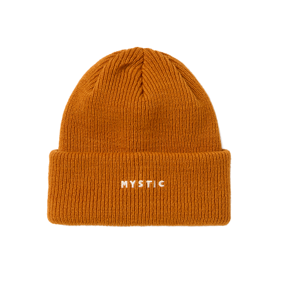 Mystic The Logo Beanie Golden Brown