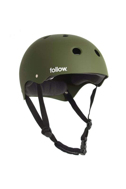 FOLLOW SAFETY FIRST HELMET OLIVE