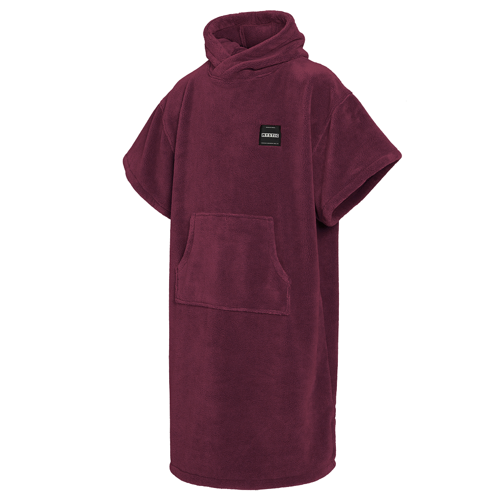 Mystic Pončo Teddy Oxblood Red