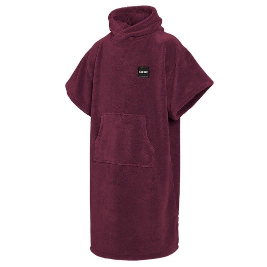 Mystic Pončo Teddy Oxblood Red