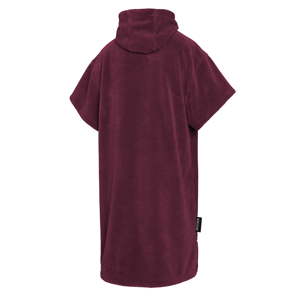 Mystic Pončo Teddy Oxblood Red