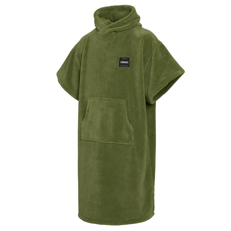 Mystic Pončo Teddy Olive Green