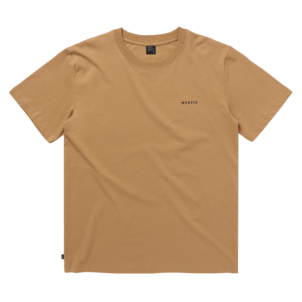 Mystic Approach Tee Slate Brown