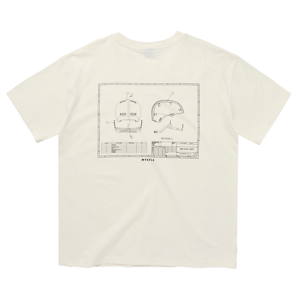 Mystic Concept H1 Tee Off White