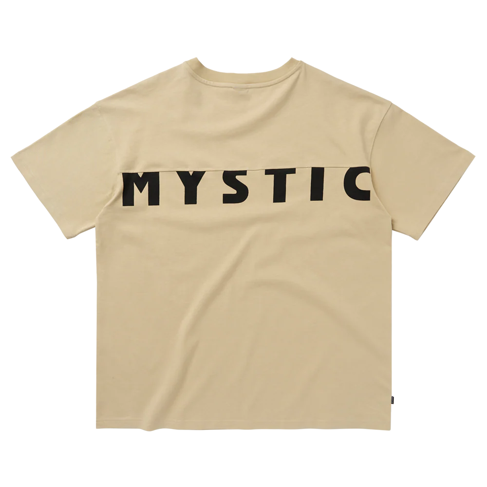 Mystic Profile Tee Pale Khaki